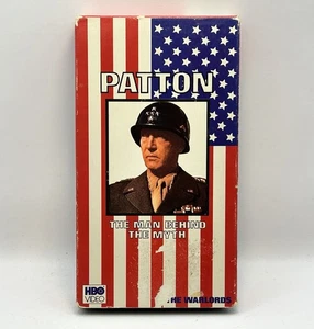 Warlords Patton: The Man Behind the Myth VHS 1996 Video Tape WWII General George - Picture 1 of 9