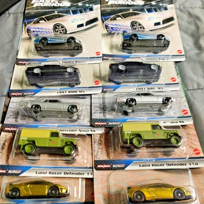 Lot of 10 Hot Wheels Fast & Furious - Image 1 of 3