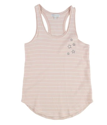 P.J. Camiseta sin mangas Salvage para mujer con pijama bordado estrellas, rosa, mediana Foto 1 de 2