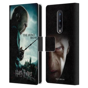 OFFICIAL HARRY POTTER DEATHLY HALLOWS VII LEATHER BOOK CASE FOR ONEPLUS PHONES - Picture 1 of 13