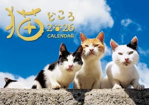 Sankei Shimbun Cat Calendar 2026 Calendar 423 - Picture 1 of 1