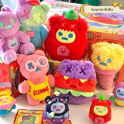 F.UN ShinWoo Strange Ghost Dinner Series Juguete de Peluche Caja Ciega Figura Confirmada Foto 1 de 4