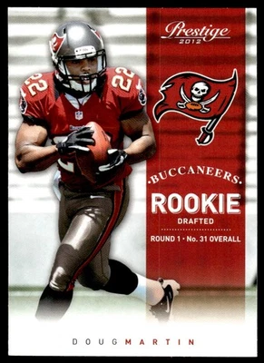 2012 Panini Prestige Doug Martin #245 Rookie Buccaneers - Image 1 of 2