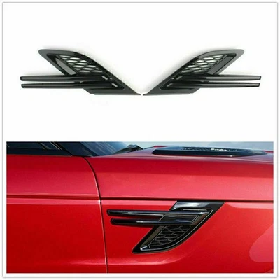 Parrilla de malla de ventilación lateral para Land Rover Range Rover Sport 2014 2015 2016-2017 2X Foto 1 de 4