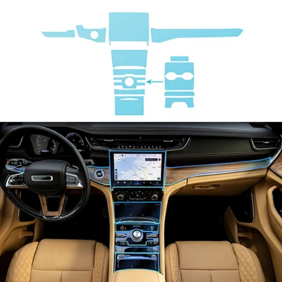 For Jeep Grand Cherokee 2021-2024 Interior Precut Paint Protection Film PPF TPU - Image 1 of 4