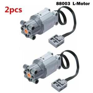 2x 88003 Electric Power Functions Silnik L Blok budowlany Techniczna część Zabawka - Zdjęcie 1 z 5