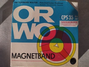 Magnetic tape ORWO / CPS35 / 350 m / U6 typ 112 DDR - Picture 1 of 3