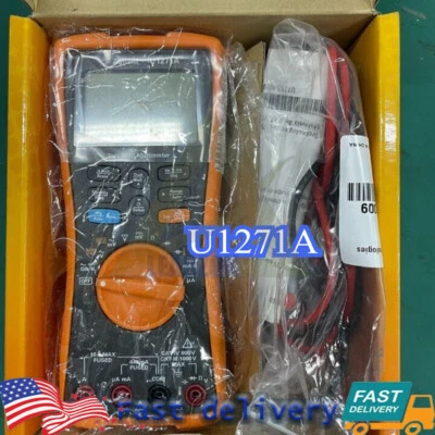 KEYSIGHT AGILENT U1271A Digital Multimeter LCD VDC: 300m/3/30/300/1000V True RMS - Image 1 of 4