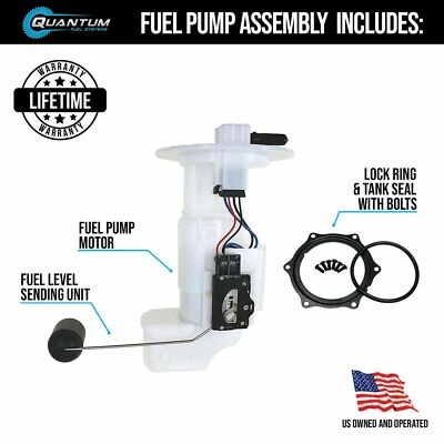 Quantum Fuel Pump Module Assembly for Kawasaki Brute Force 2008-2021 49040-0717 - Image 1 of 4