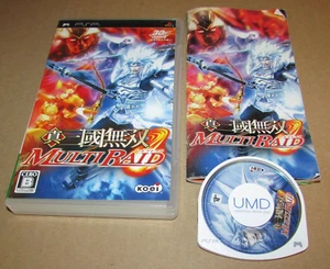 Shin Sangoku Musou: Multi Raid for Sony PSP Complete (Japanese Import) - Picture 1 of 2