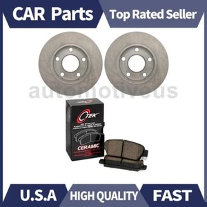Rear Disc Brake Pad Set Disc Brake Rotor 3 X C-Tek For Audi 1996-2001 - Foto 1 di 11