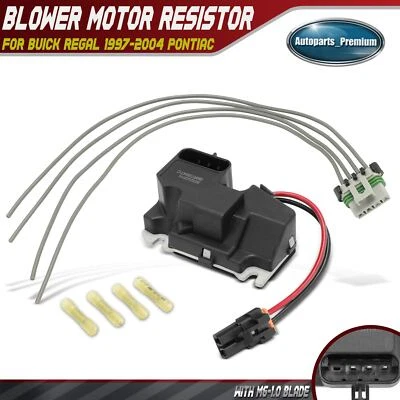 Heater Blower Motor Resistor for Buick Regal 1997-2004 Pontiac Grand Prix 97-00 - Image 1 of 4