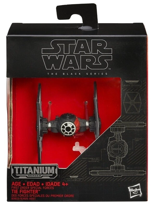 Hasbro Star Wars Black Series Titanium Series #04 Tie Fighter Nuevo 2016 Foto 1 de 1