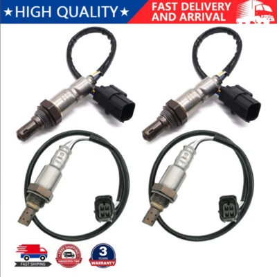 4x Sensor de oxígeno aguas arriba+aguas abajo para Honda Pilot Ridgeline 3,5 L V6 2009 2010 2011 Foto 1 de 4