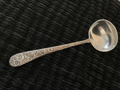 CUCHARÓN SALSA/CREMA VINTAGE ALVIN PLATA ESTERLINA 1932 patrón Foto 1 de 4