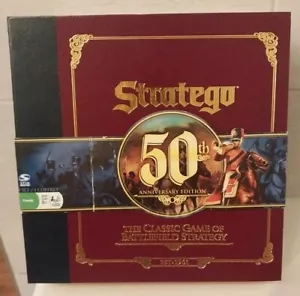 ✨️Stratego Board Game Deluxe Edition 50th Anniversary 2011 Rare Complete ✨️ - Picture 1 of 16