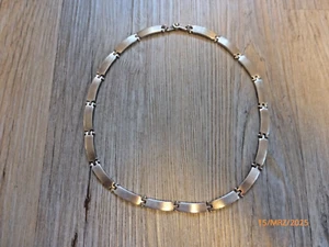 massives Esprit 925er Silber Collier Halskette Damen Herren gebürstet, ca 53g - Bild 1 von 10