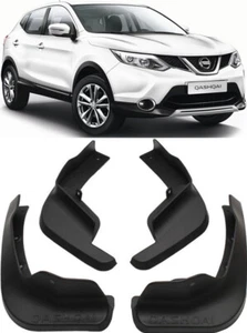 Genuine Front & Rear Splash Guards Mud Flaps For 2014-2021 Nissan QASHQAI J11 - Picture 1 of 9