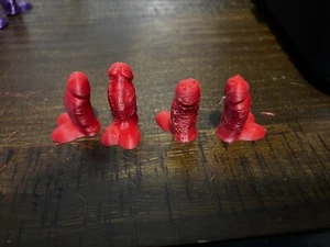 4 Pack PENIS Valve Stem DICK CAP Prank Wheel Tire Prank - Picture 1 of 7