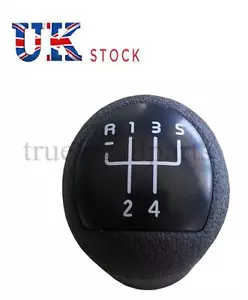 1x Black Renault Gear Shift Knob fit CLIO KANGOO Megane Espace Laguna Scenic New - Picture 1 of 5
