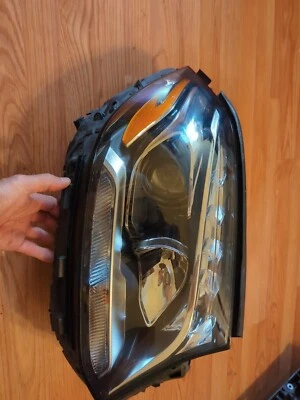 Faro pasajero derecho Mercedes-Benz GLS450 GLS550 X166 2017-2019 fabricante de equipos originales Foto 1 de 4