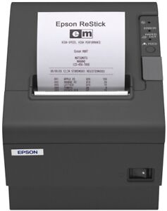 Brand New Epson TM-88IV RS232 Cutter Kitchen Printer RESTICK Receipt Printer POS