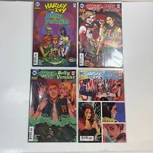 Harley and Ivy Meet Betty and Veronica #1, #4, #5, #6 2017 Archie DC Comics - Picture 1 of 13