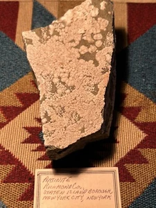 Rare Artimite, Spring Street Artinite Occurance, Richmond Co, Staten Island, NY - Picture 1 of 6