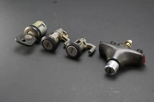 OEM BMW E30 Lock Set 4 Piece Ignition Tumbler 84-86 Central Locking 325i 318i - Picture 1 of 12