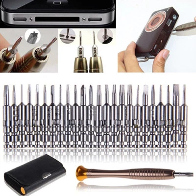 Präzisions Schraubendreher Set Werkzeug 25 in 1 Kit Reparatur Torx Small Fix nicht magnetisch Mi - Bild 1 von 4