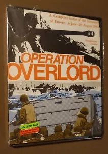 SEALED Operation Overlord by Simulations Canada for IBM PC Series 3.5 disk - Picture 1 of 2