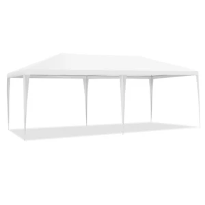 Tendone Impermeabile Portatile Con 4 Pareti Rimovibili, Gazebo Da Esterno 6X3X2, - Foto 1 di 12
