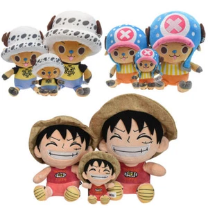 One Piece Plush Toys Tony Tony Chopper Monkey·D·Luffy Soft Stuffed Doll Kid Gift - Picture 1 of 20