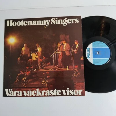 Bjorn Ulvaeus Pre ABBA LP 1971 Hootenanny Singers - Vackraste Visor EX/EX - Image 1 of 4