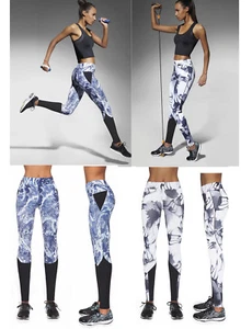 Leggins deportivos patrón ciclista yoga jogging fitness tendencia pantalones - Imagen 1 de 11