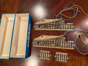Marklin 5137 HO Metal Track 2-Way Switch Turnout Set of 2 with Extension (MK-8 - Picture 1 of 5