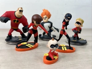 Pixar’s Incredibles Cake Toppers Lot Of 6. Infinity - Picture 1 of 5