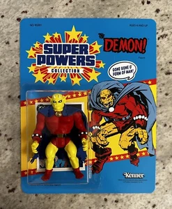 Custom DC “Kenner” Super Powers THE DEMON Figure -  On Card! - Picture 1 of 6