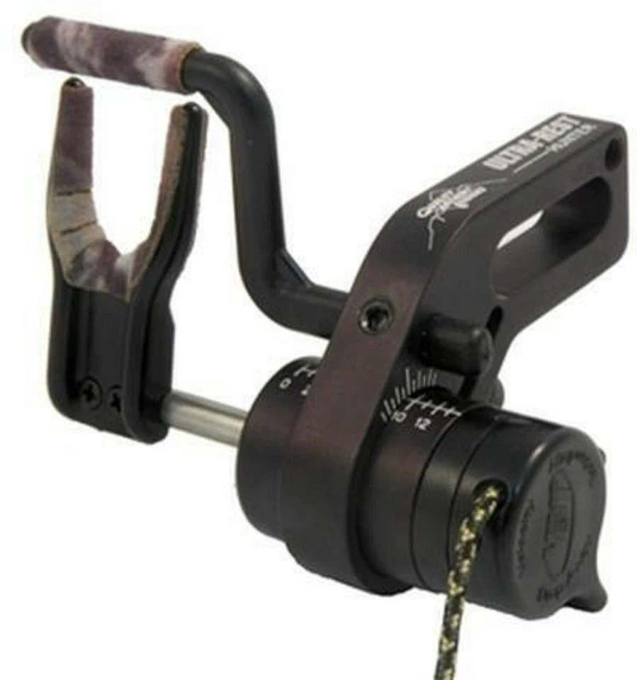 QAD Ultra Rest Hunter Black Left Hand Full Containment Fall Away Arrow Rest - Image 1 of 1