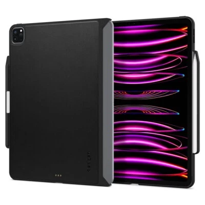 Чехол Spigen Thin Fit Pro для iPad Pro 12,9 дюйма совместим с клавиатурой Magic - Изображение 1 из 4