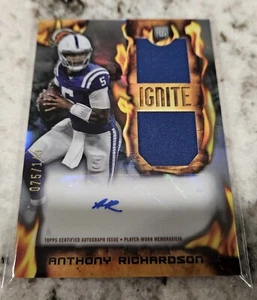 2023 Topps Composite Anthony Richardson RPA #/149 Resurgence Ignite Rookie Colts - Picture 1 of 3