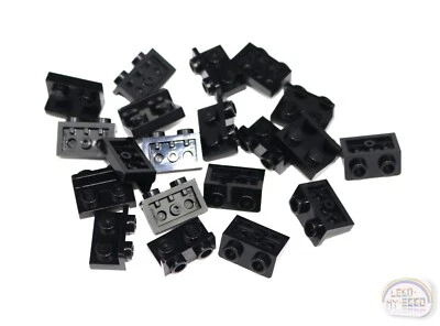 LEGO - Bolsa de 3 Buck - 20 x Soporte (1x2 - 1x2) - Negro - 99780 - Nuevo Foto 1 de 4