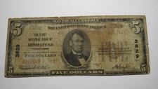 $5 1929 Homestead Pennsylvania PA National Currency Bank Note Bill! #3829 RARE!