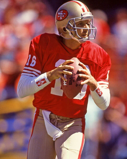 San Francisco 49ers JOE MONTANA Glossy 8x10 Photo Football Print Poster HOF 2000 - Image 1 of 1