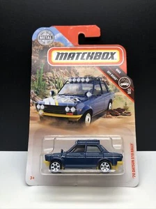 2020 Matchbox '70 Datsun 510 Rally #73/100 Blue MBX Off-Road VHTF JDM 1970 510 - Picture 1 of 9