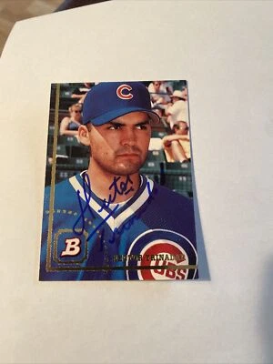 1994 Bowman Hector Trinidad #662 Rookie RC Autograph - Image 1 of 2
