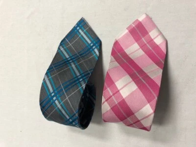 Express Blue and Pink Ties - Image 1 of 4