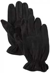 Isotoner gebürstete Mikrofaserhandschuhe mit Microluxe Futter ~ Größe Med, LRG oder XL - Bild 1 von 8