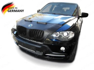 SUJETADOR CAPÓ COCHE CARBONO PARA BMW X5 E70 X6 E71 2006-2013 + EMBLEMA INSIGNIA LOGOTIPO BMW  Foto 1 de 4