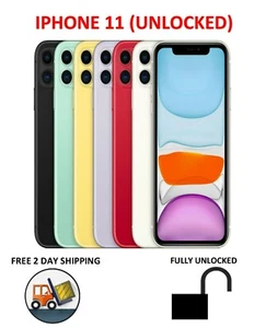 🌟🌟Smartphones Apple iPhone 11 - 64GB A2111 (CDMA + GSM) desbloqueados de fábrica🌟🌟 - Imagen 1 de 8